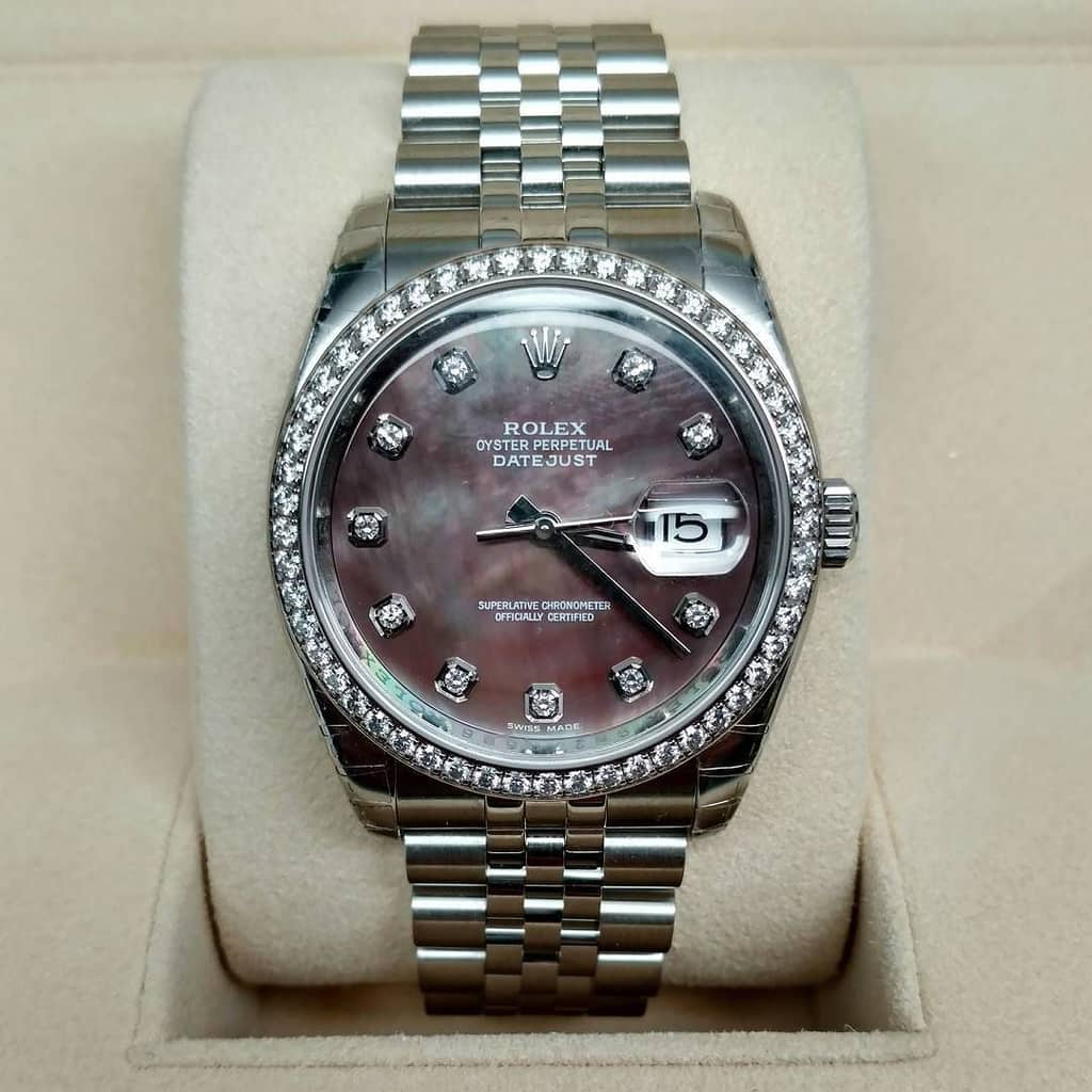Rolex Datejust reference 16200 in Oystersteel