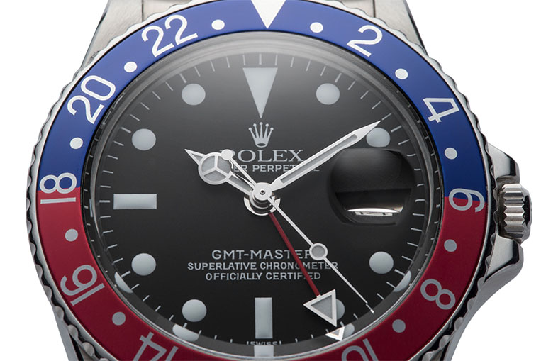 The GMT-Master went to the moon on the wrist of Apollo 14 astronaut Edgar Mitchell