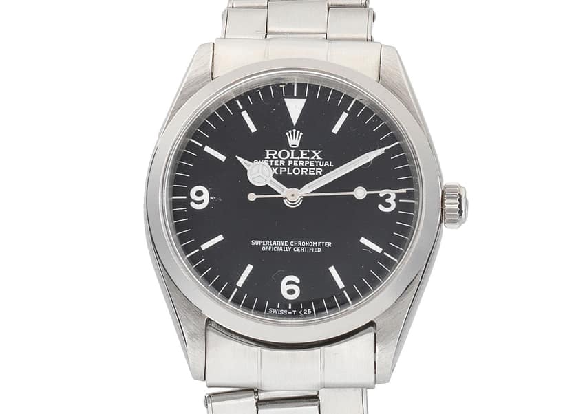 Don Draper also wore a Rolex Explorer