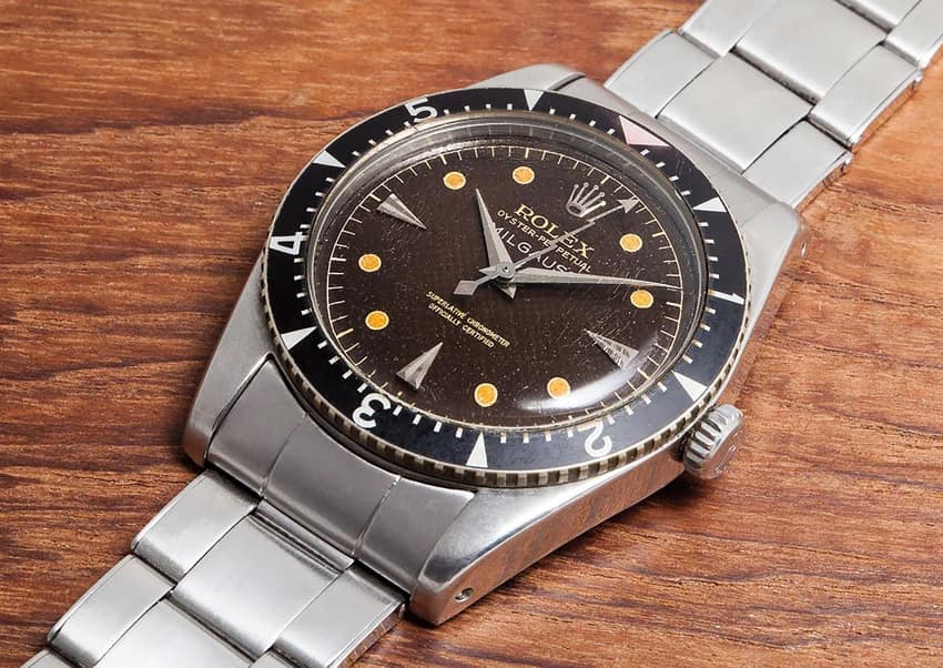 The first Milgauss was the reference 6541, launched in 1954. Image courtesy of Phillips