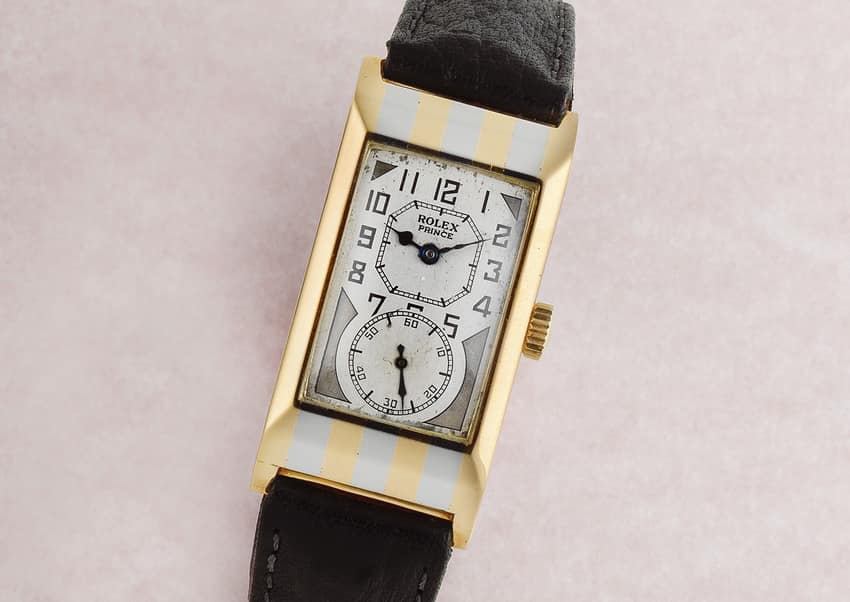 Two-tone with a difference! The Tiger Stripe Prince.  Image courtesy of Bonhams