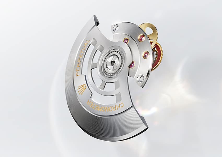The rotor of a modern Oyster Perpetual