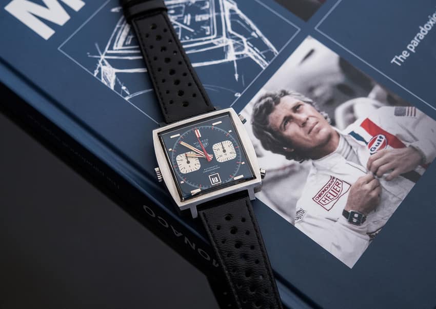 Steve McQueen wore Rolex watches, but he's synonymous with the Monaco