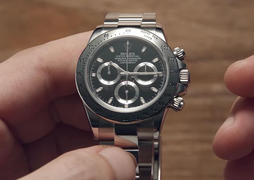 The first Rolex Daytona model was introduced in 1963)