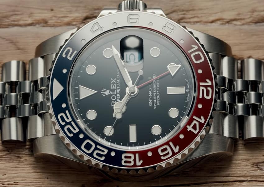 Some fakes—like this Rolex GMT-Master—can cost thousands of pounds