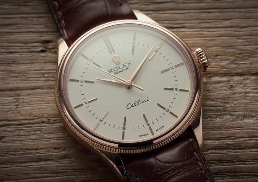 The Rolex Cellini was first introduced in 1986