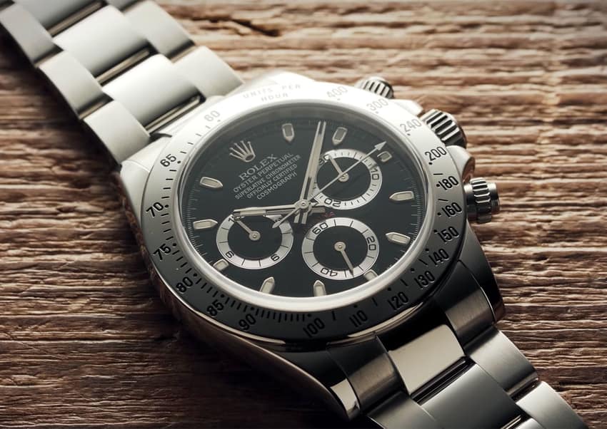 The Rolex Daytona is Rolex’s most sought after model)