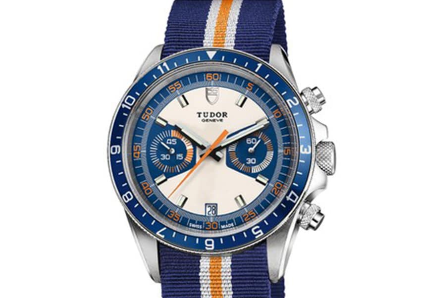 An Oyster Date Chronograph, later re-issued as the Heritage Chrono Blue