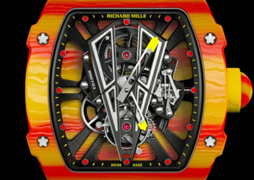 The Richard Mille RM 27-03 worn by Rafael Nadal