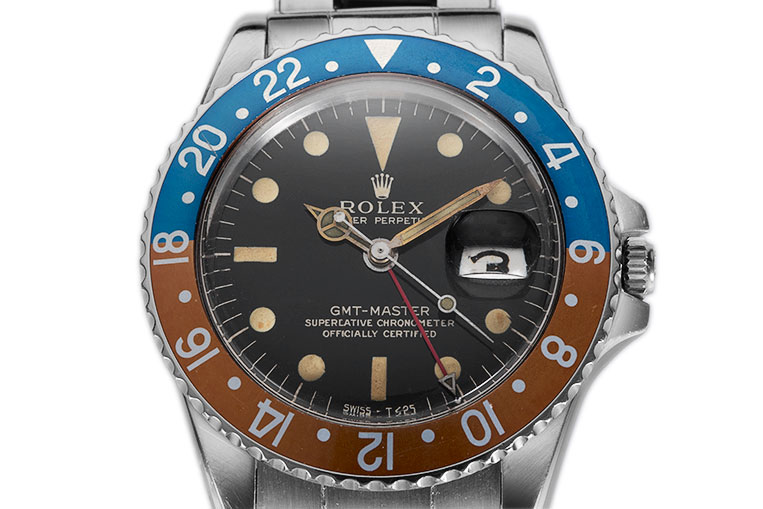 The classic GMT-Master 1675 embodies the innovative attitude of Hans Wilsdorf's Rolex
