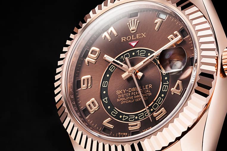 Rolex Sky-Dweller close up
