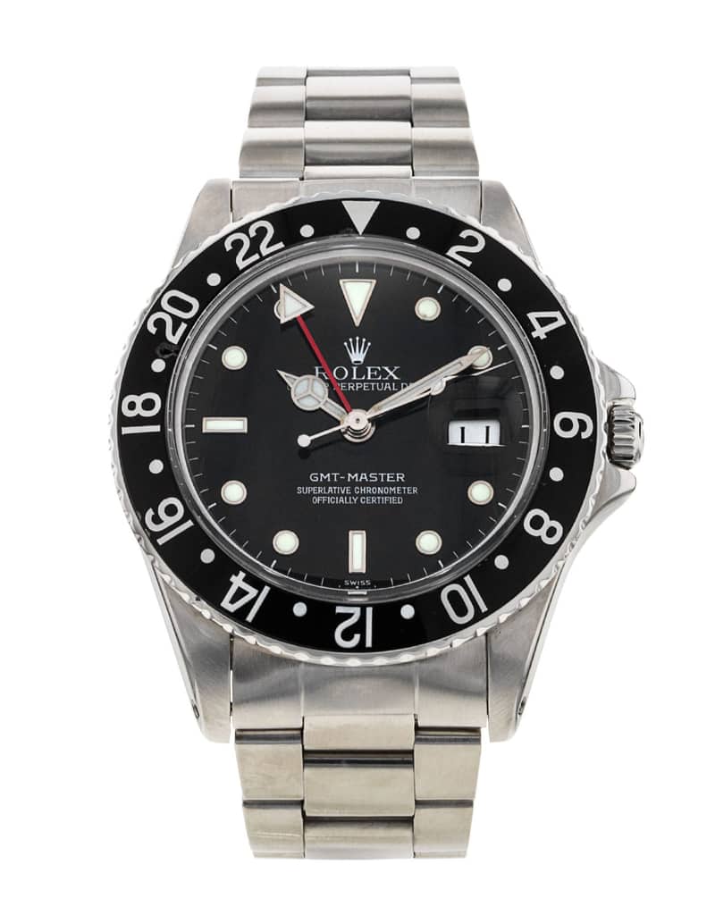 Rolex GMT-Master II 16750, Black dial, 40mm Everose Rolesor