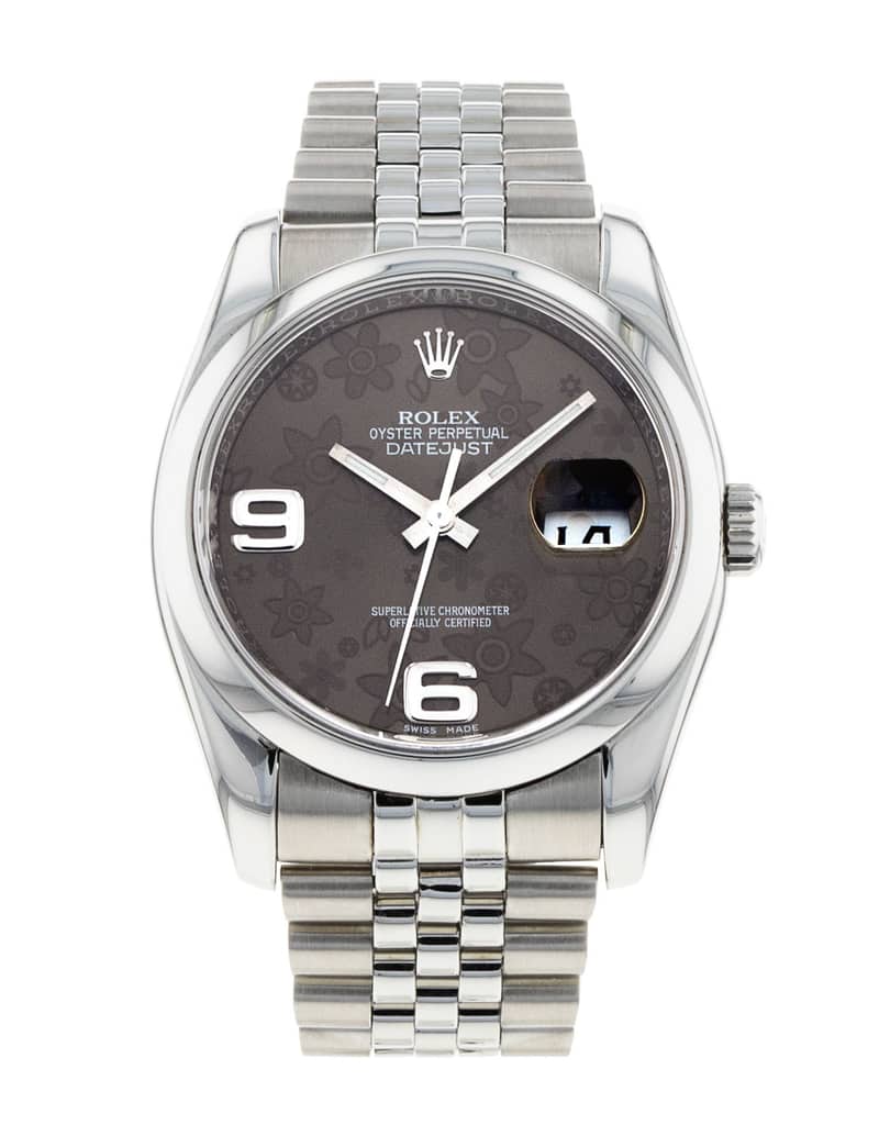 Rolex Datejust 116200, Slate dial, 36mm Oystersteel