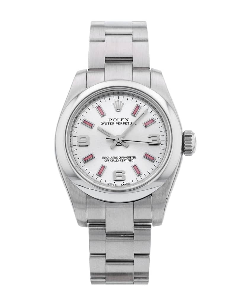 Rolex Oyster Perpetual 176200, Silver dial, 28mm Oystersteel