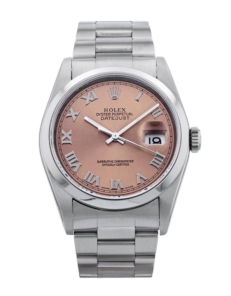 Rolex Datejust 16200, Green dial, 36mm Oystersteel