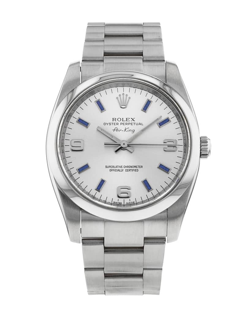 Rolex Air-King 114200, Black dial, 40mm Oystersteel