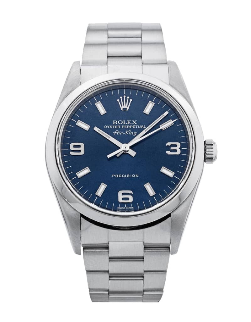 Rolex Air-King 14000M, Black dial, 40mm Oystersteel