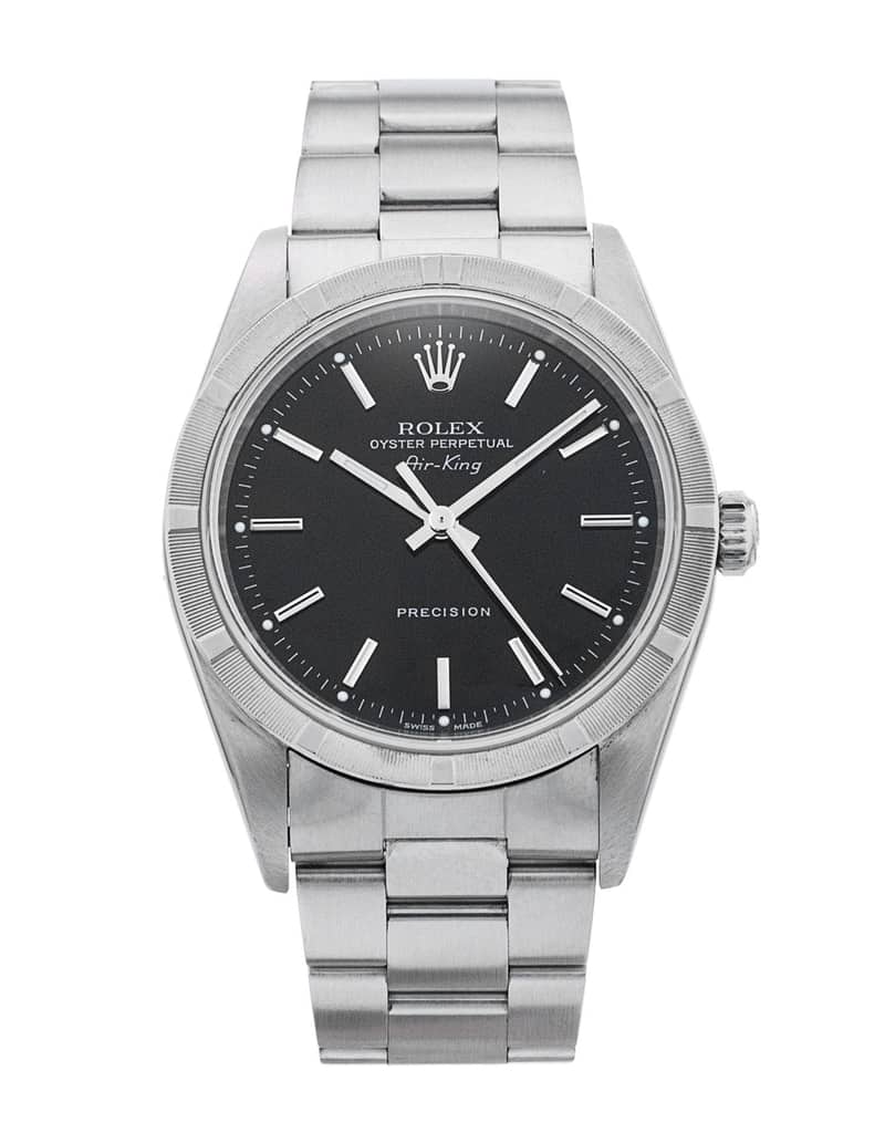Rolex Air-King 14010M, Black dial, 40mm Oystersteel