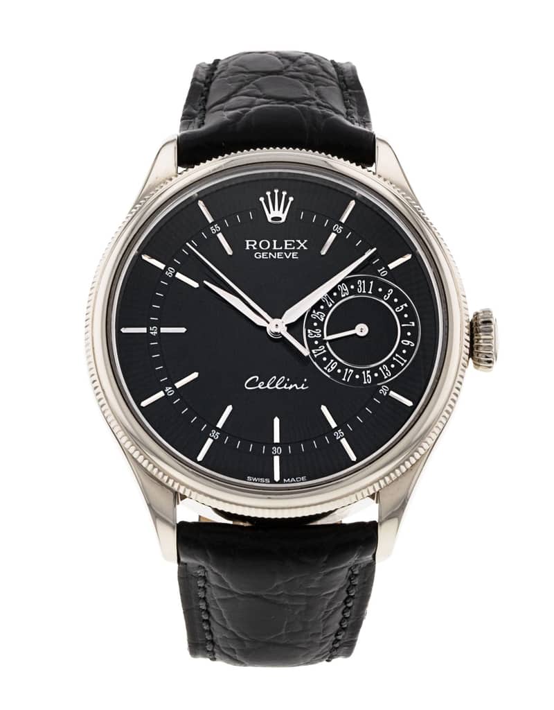 Rolex Cellini 50519, Silver dial, 39mm Everose Gold