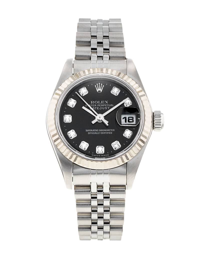Rolex Lady-Datejust 69174, Champagne dial, 31mm Steel & Yellow Gold