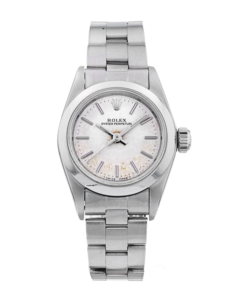 Rolex Oyster Perpetual 67180, Black dial, 31mm Oystersteel