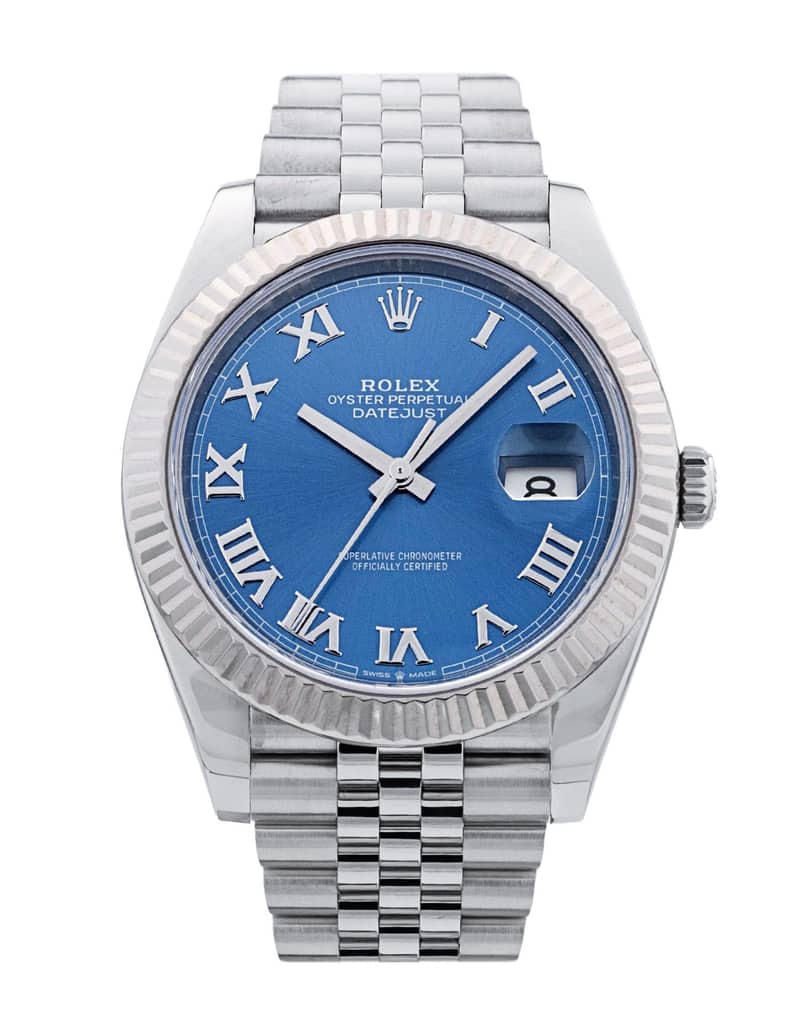 Rolex Datejust 126334, Slate dial, 41mm Steel & Yellow Gold