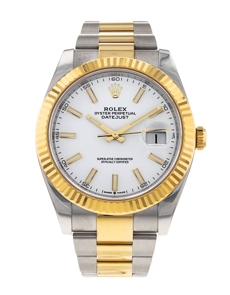 Rolex Datejust 126333, Champagne dial, 41mm Everose Rolesor