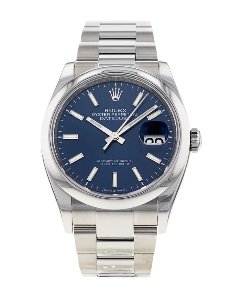 Rolex Datejust 126200, White dial, 41mm Everose Rolesor