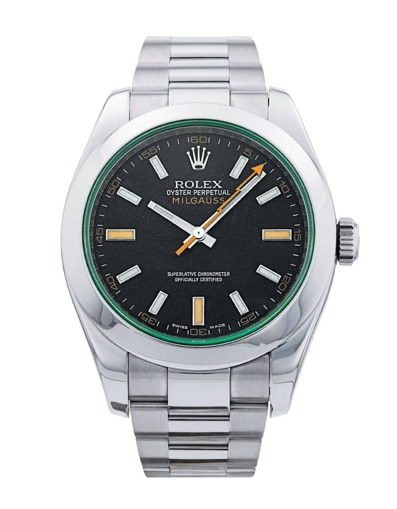 Rolex Milgauss 116400 GV, Blue dial, 40mm Oystersteel