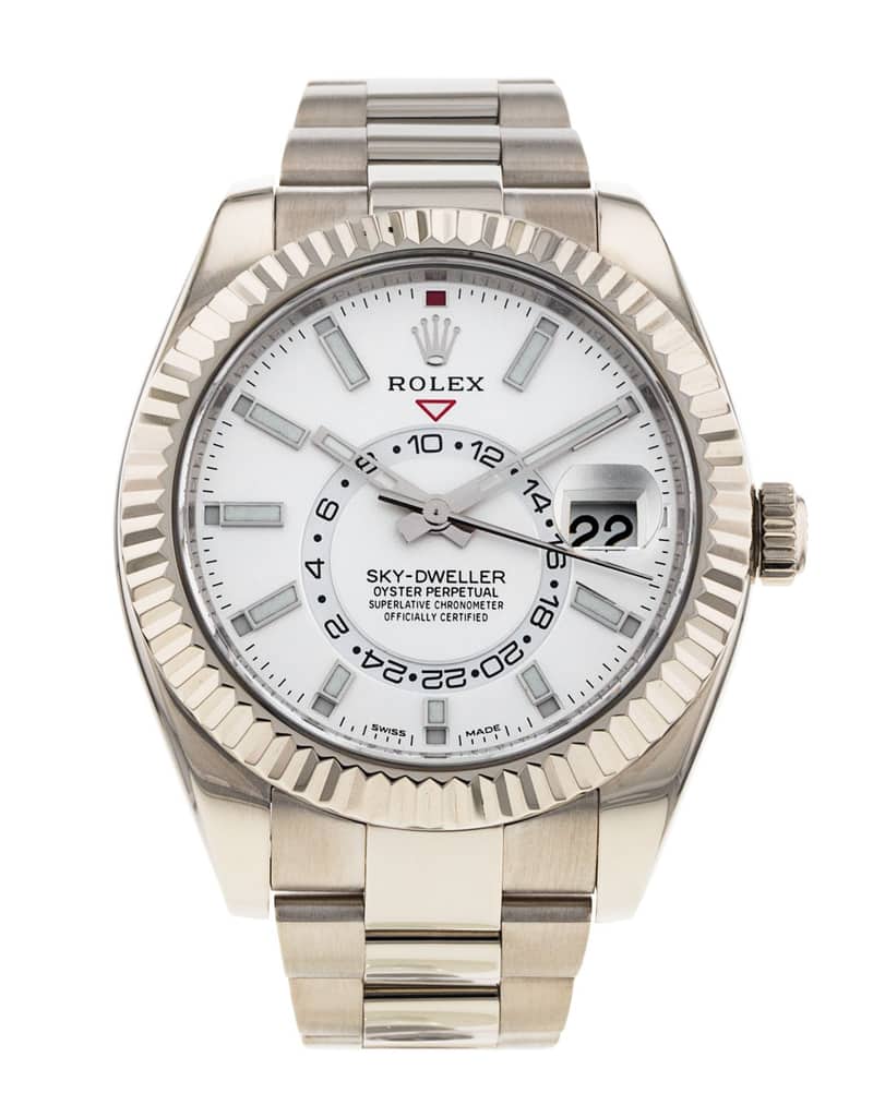 Rolex Sky-Dweller 326939, White dial, 42mm Oystersteel