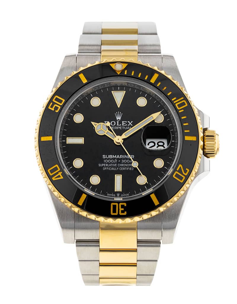 Rolex Submariner 126613 LN, Black dial, 40mm Yellow Gold