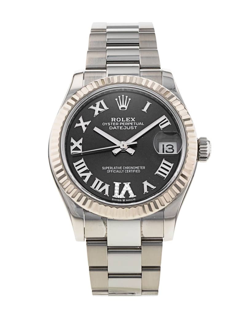 Rolex Lady-Datejust 278274, White dial, 28mm Steel & Yellow Gold
