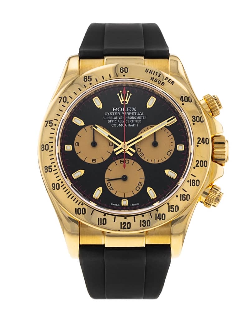 Rolex Cosmograph Daytona 116518, White dial, 40mm Yellow Gold