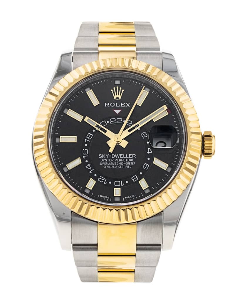 Rolex Sky-Dweller 336933, Black dial, 42mm Everose Rolesor