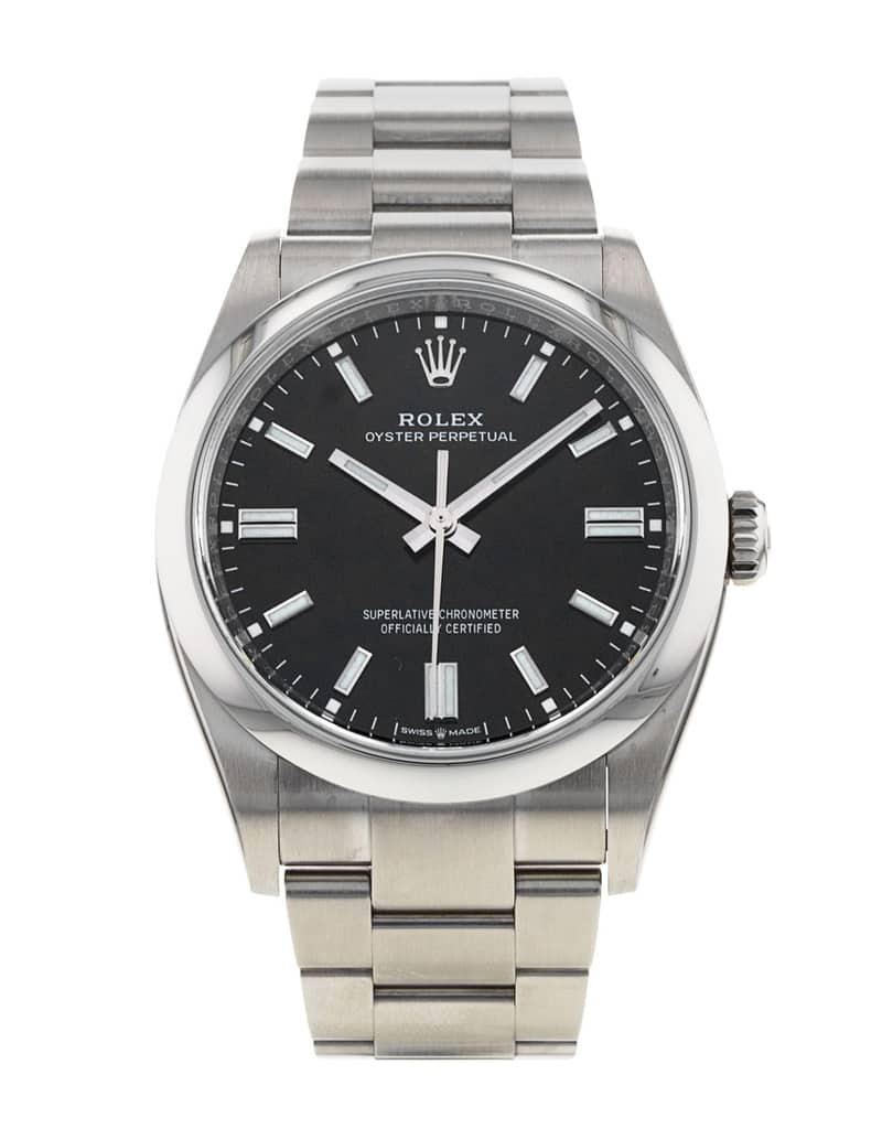 Rolex Oyster Perpetual 126000, Green dial, 36mm Oystersteel