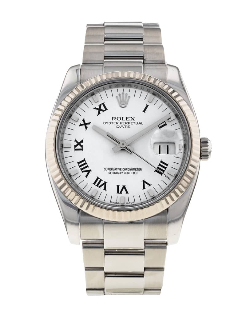 Rolex Oyster Perpetual 115234, Pink dial, 28mm Oystersteel