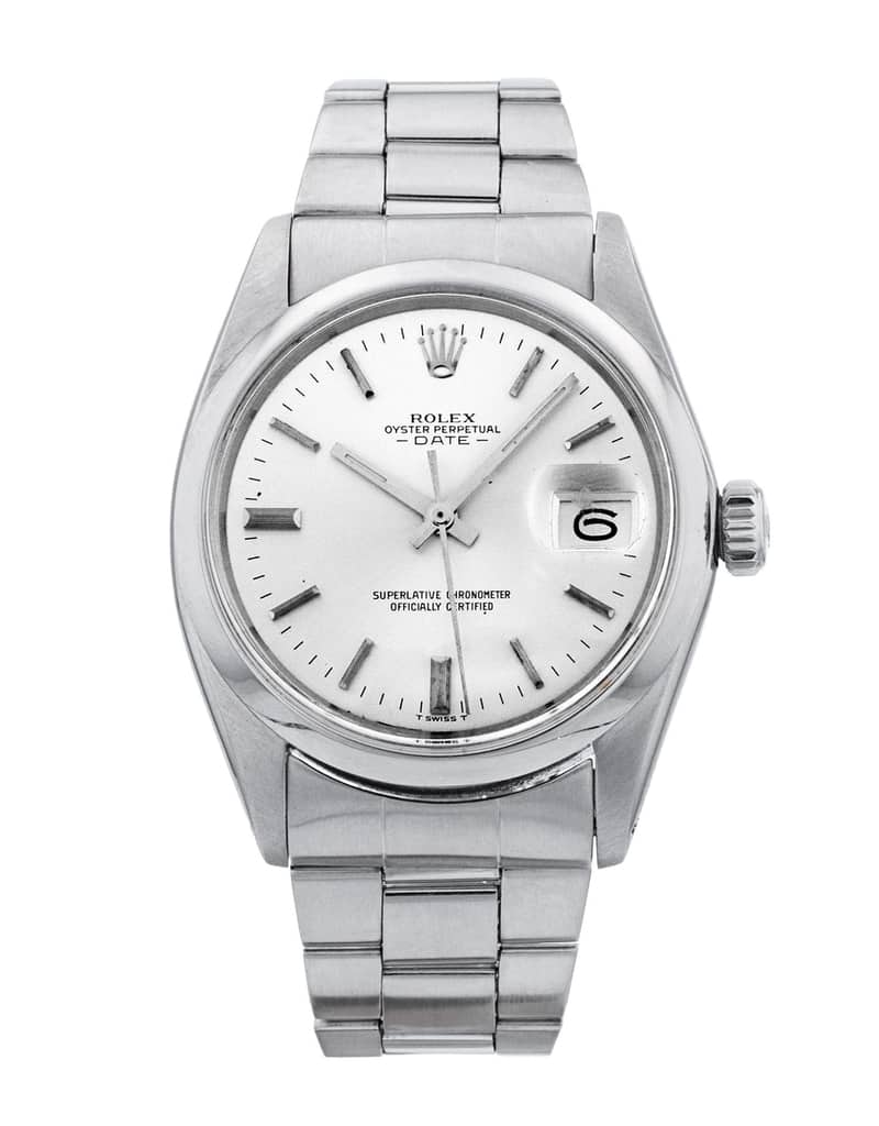 Rolex Oyster Perpetual 1500, Black dial, 34mm Oystersteel