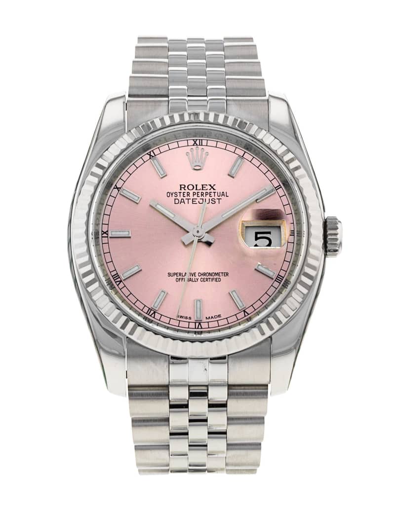 Rolex Datejust 116234, Slate dial, 36mm Steel & Yellow Gold