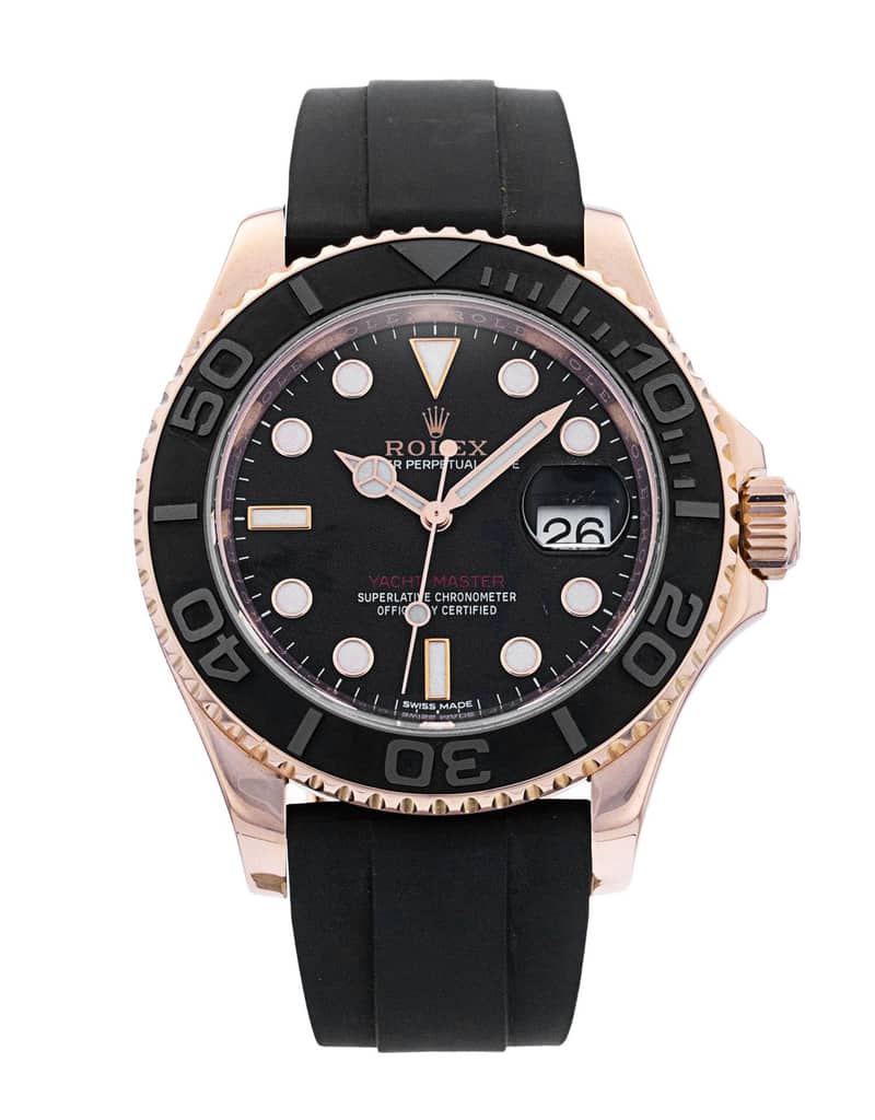 Rolex Yacht-Master 116655, Black dial, 42mm Oystersteel