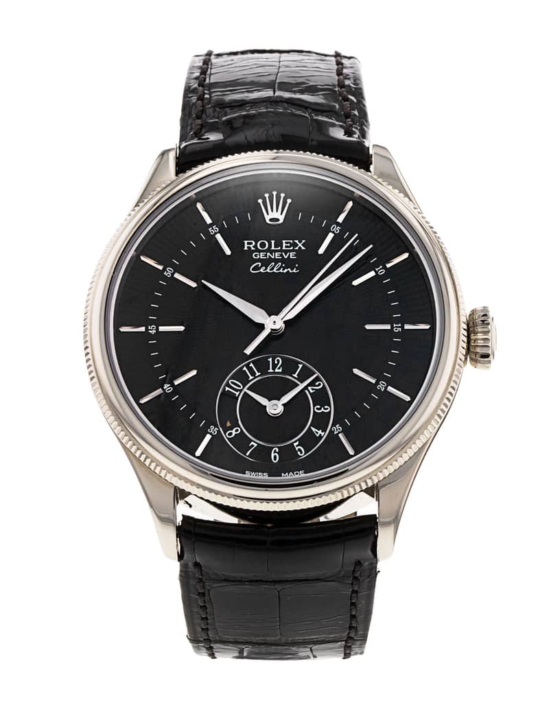Rolex Cellini 50529, Silver dial, 39mm Everose Gold