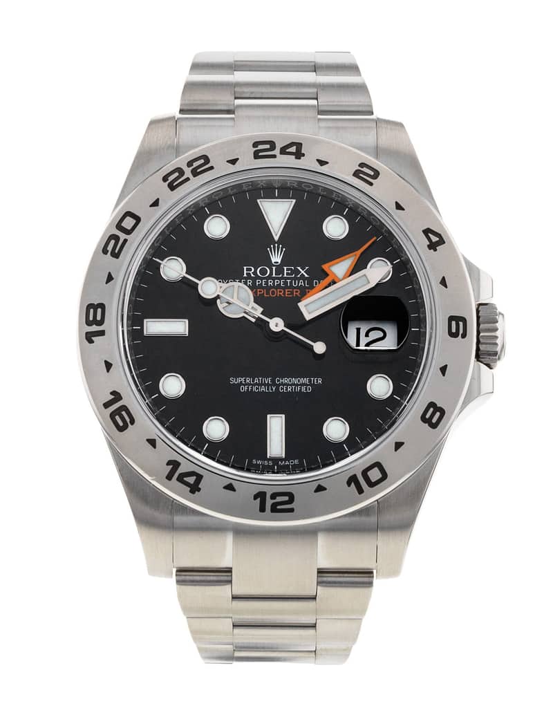 Rolex Explorer II 216570, White dial, 42mm Oystersteel