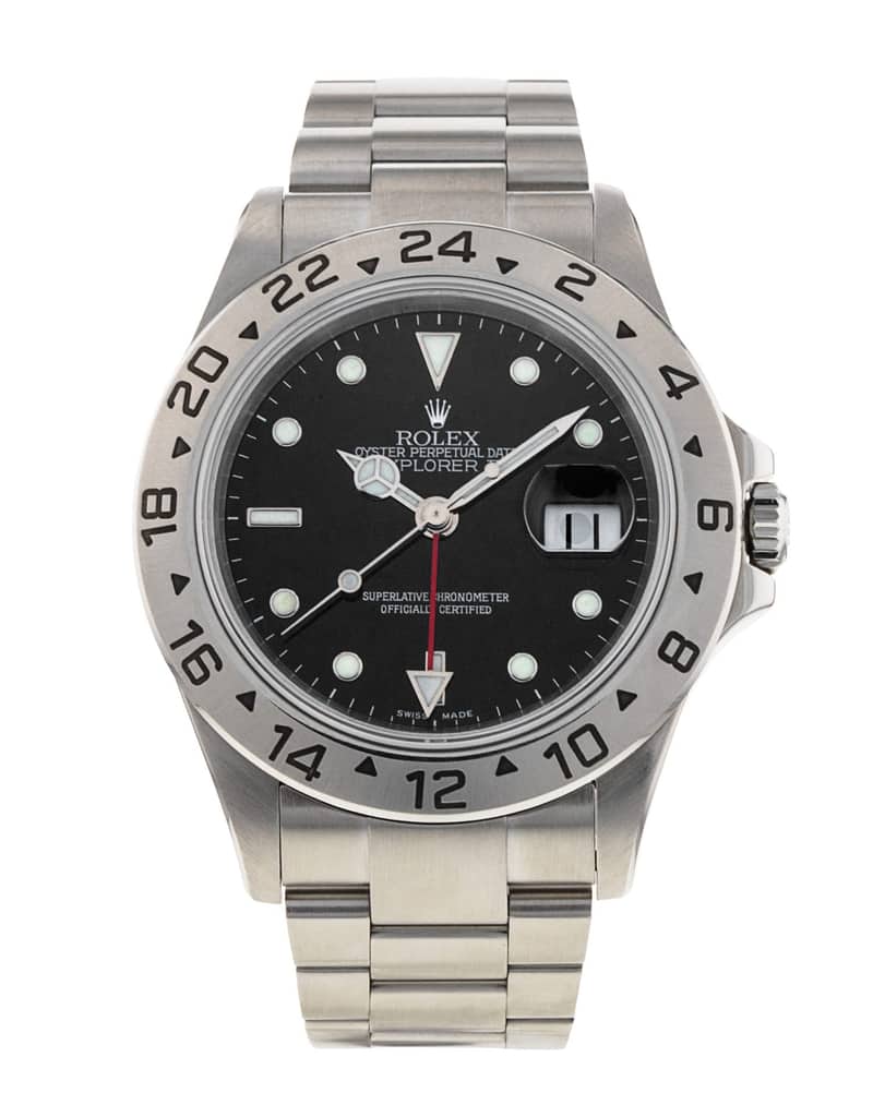 Rolex Explorer II 16570, Black dial, 42mm Oystersteel