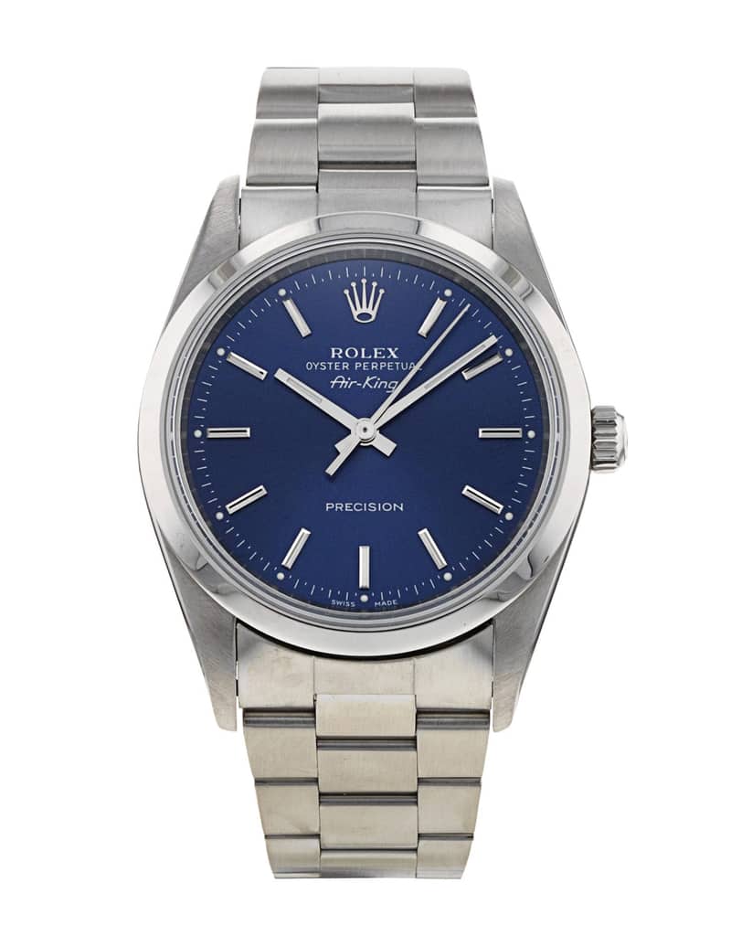 Rolex Air-King 14000M, Black dial, 40mm Oystersteel