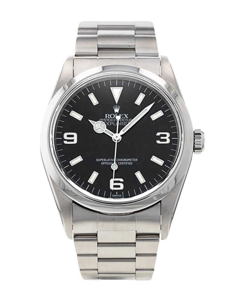 Rolex Explorer 14270, Black dial, 36mm Oystersteel