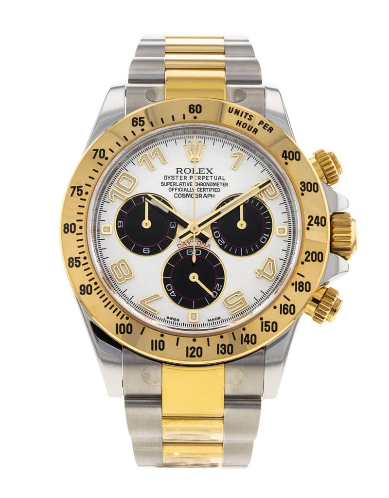 Rolex Cosmograph Daytona 116523, Champagne dial, 40mm Platinum