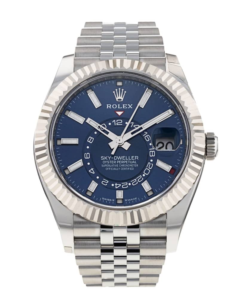 Rolex Sky-Dweller 336934, White dial, 42mm Everose Rolesor