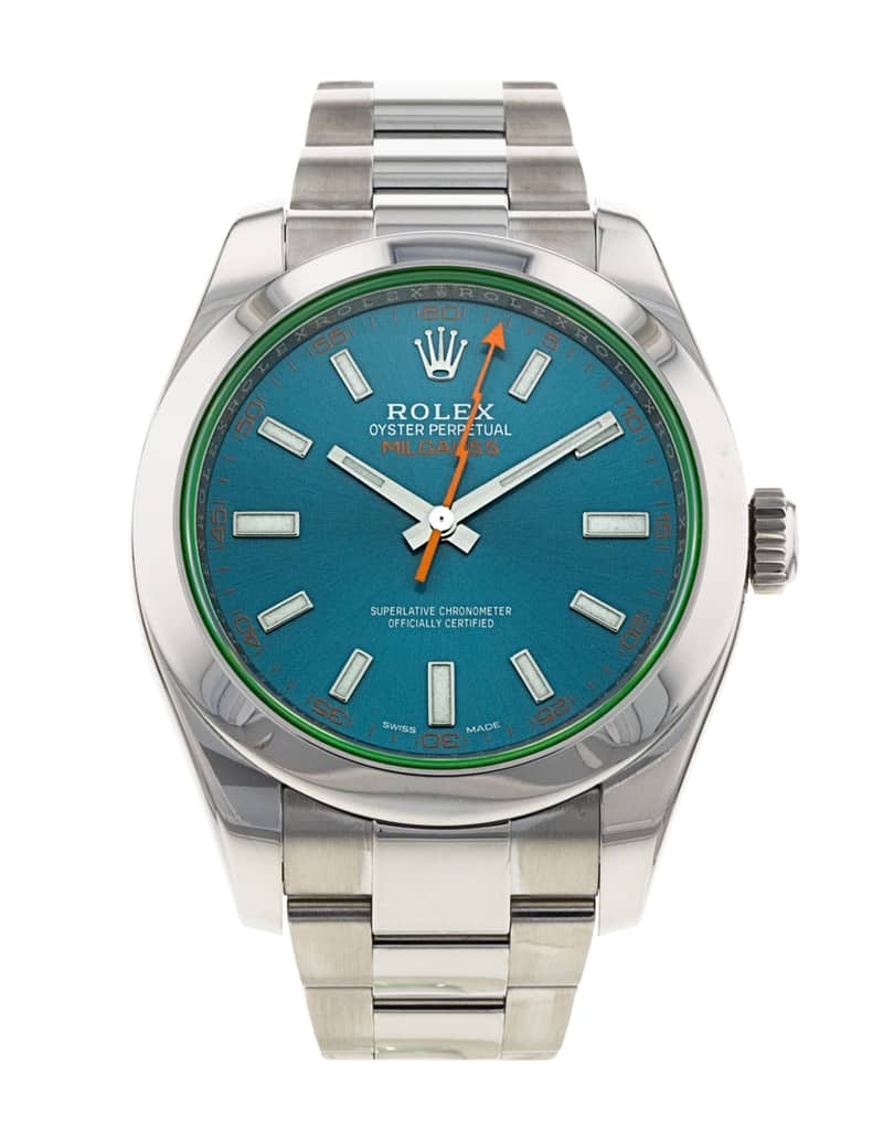 Rolex Milgauss 116400 GV, Black dial, 40mm Oystersteel