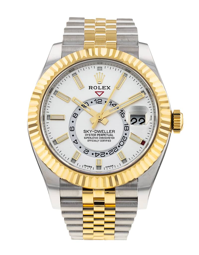 Rolex Sky-Dweller 326933, Blue dial, 42mm Yellow Rolesor
