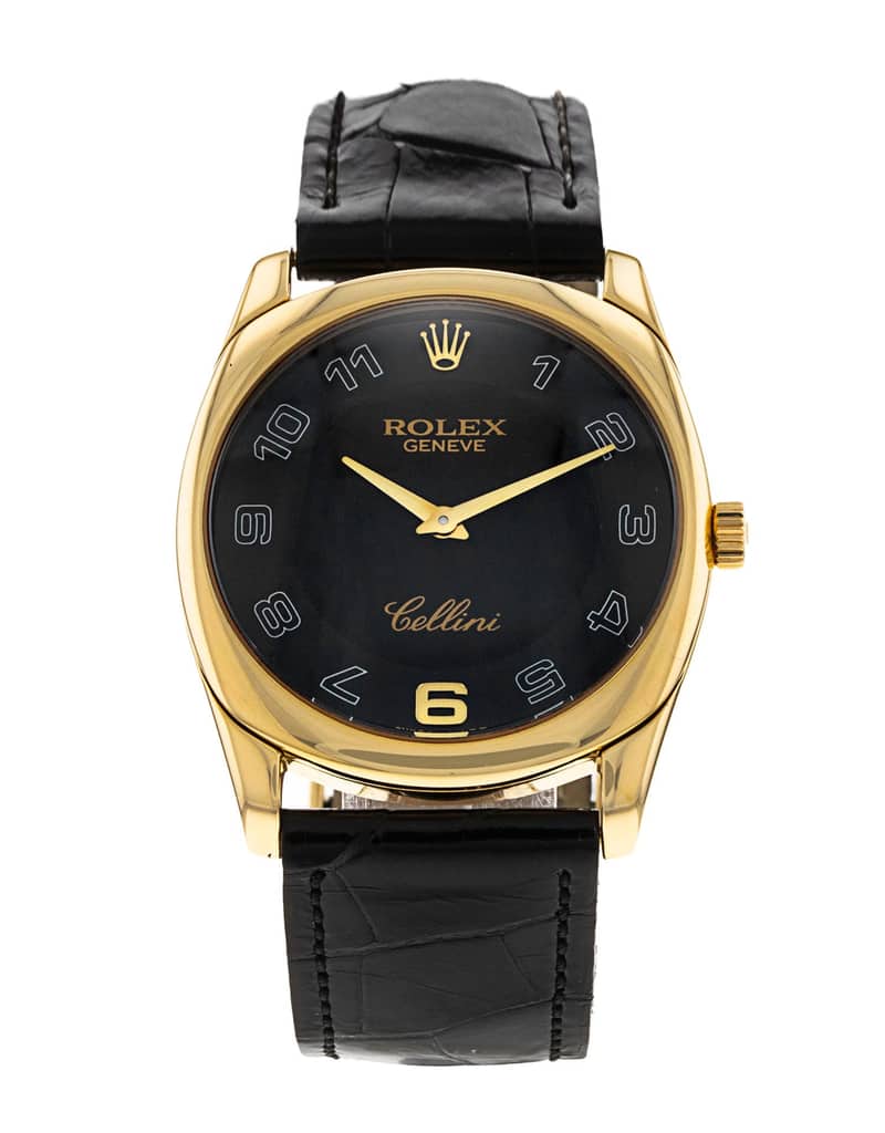 Rolex Cellini 4233, White dial, 39mm Everose Gold