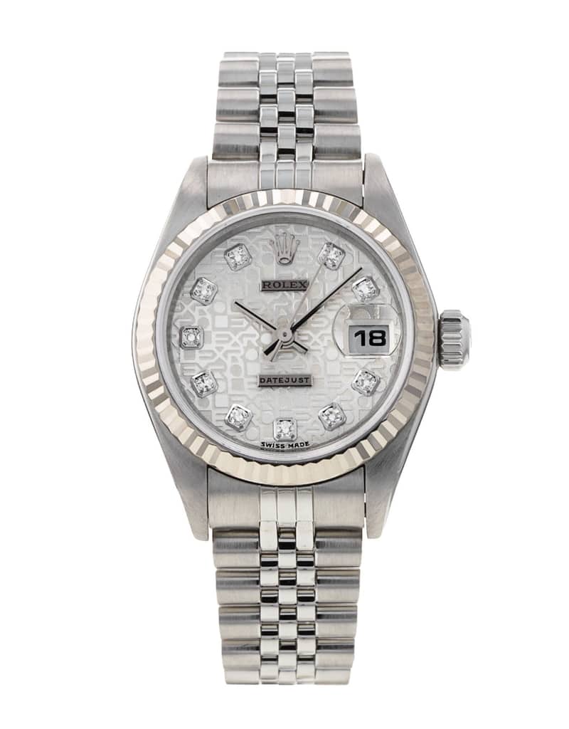 Rolex Lady-Datejust 79174, White dial, 28mm Oystersteel